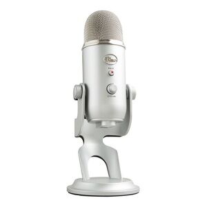 Blue Yeti Microphone in Silver